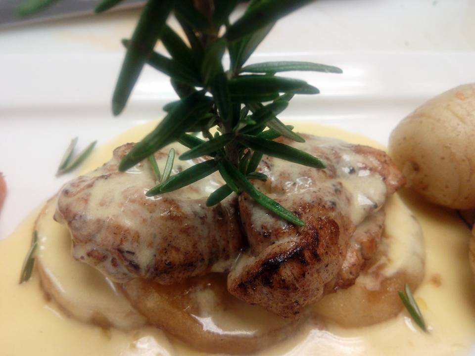 DIY Pork Escallops with Calvados sauce2